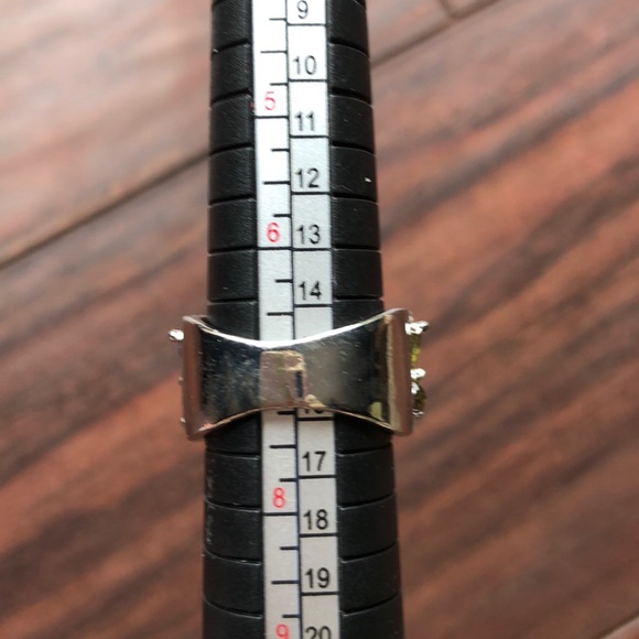 NWOT SS MULTI GEM RING, 7 - Picture 3 of 3